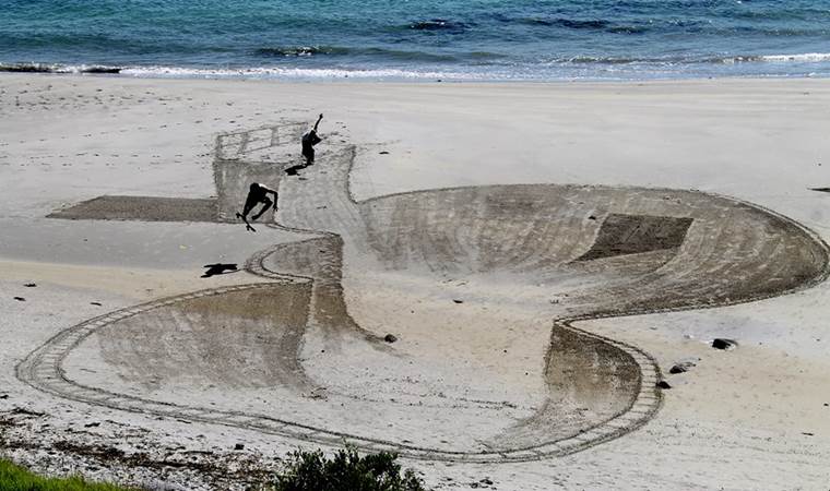 3d sand skating