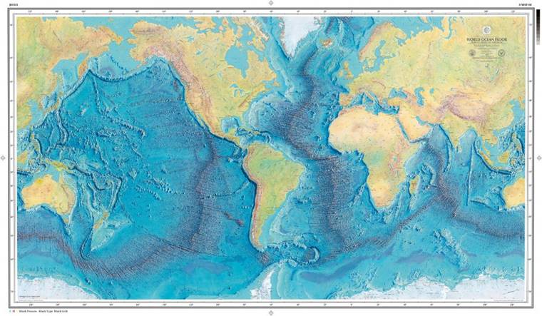 mapping the ocean floor - marie tharp maps