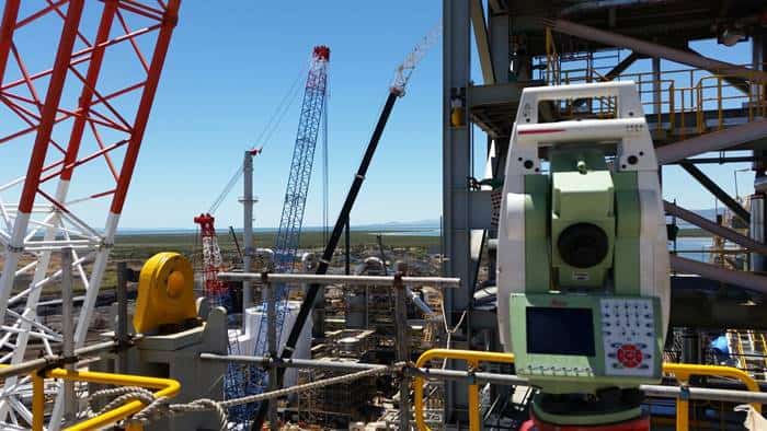 surveying at south australia's port pirie smelter redevelopment.