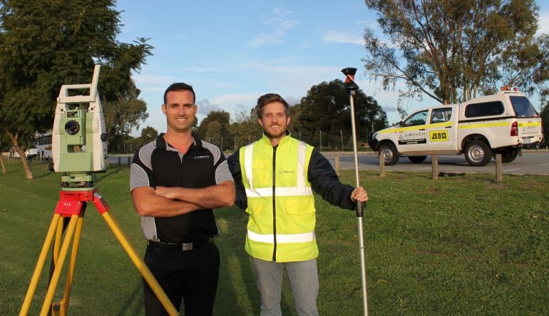 land surveyors enjoying rewarding careers