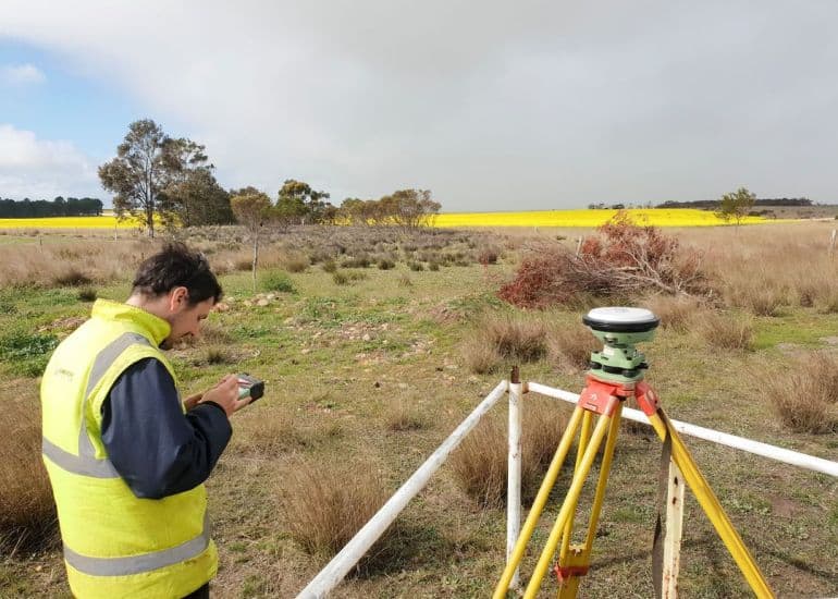 land surveying in ravensthorpe wa