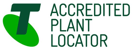 telstra accredited plant locator logo